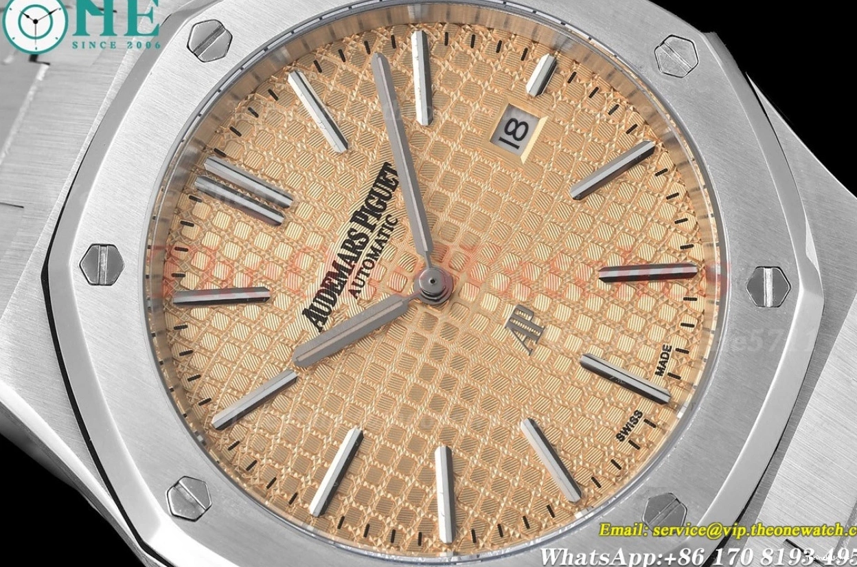 Dial Yellow GDF Oak SS 41mm MY8215 15202 SS Royal 1226